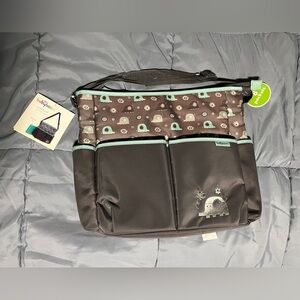 Babyboom Tote Diaper Bag, elephant